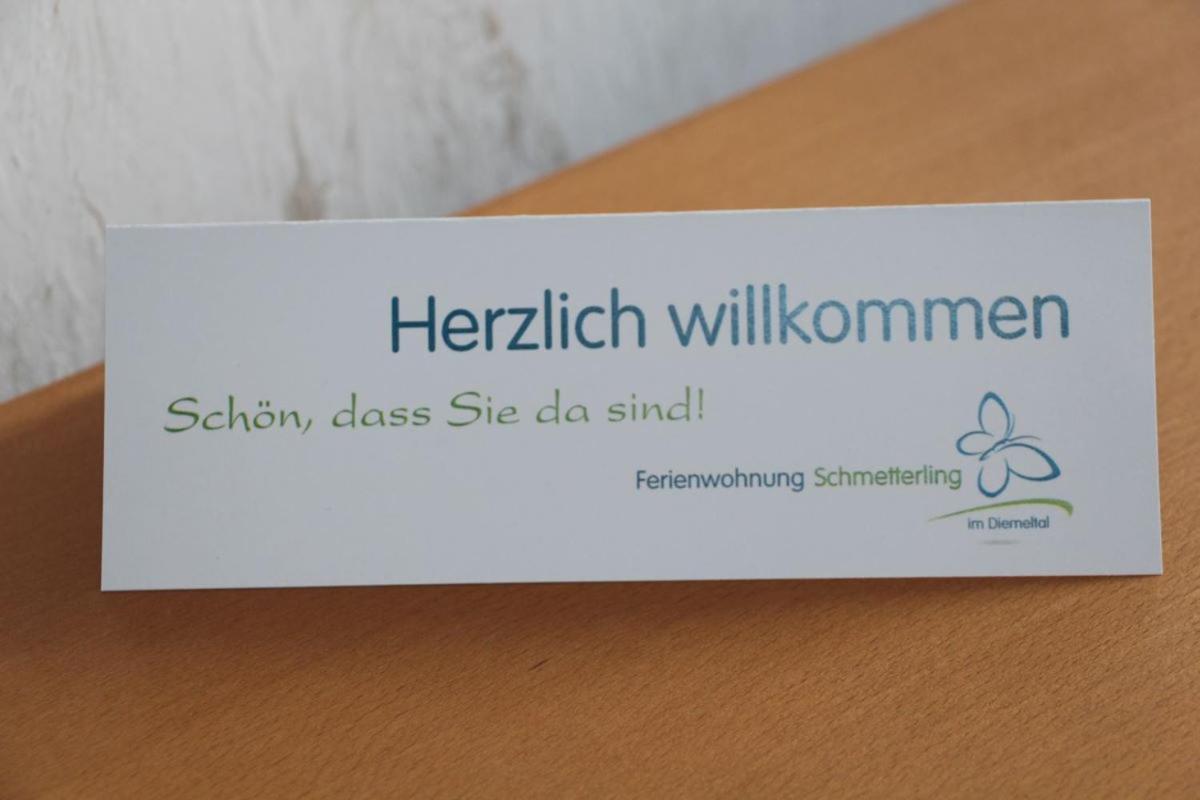 Ferienwohnung Schmetterling Trendelburg Esterno foto
